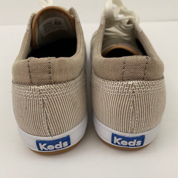Keds Nautical Striped Neutral Shoes Low Top Fashion Sneakers Womens Size 8.5 - Picture 8 of 8